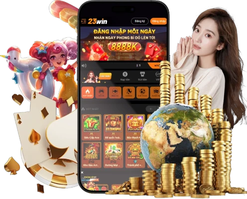 Giao diện app 23win