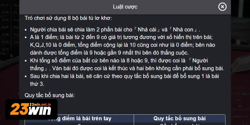 Người chơi tìm hiểu quy luật của game bài baccarat online